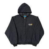 Tri-Mountain Jacket - Large Black Cotton Blend