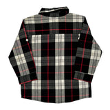 Age 2 Coogi Checked Flannel Shirt - 3XS Black Cotton