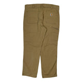 Carhartt Carpenter Pants - 38W 30L Khaki Cotton Blend