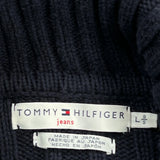 Tommy Hilfiger Sweater - Large Navy Cotton