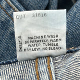 Made In USa Guess Jeans - 28W UK 8 Blue Cotton