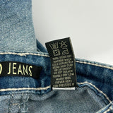 Zco Jeans Lace Jeans - 28W UK 6 Blue Cotton