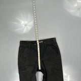 Carhartt Carpenter Trousers - 32W 30L Black Cotton