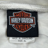 Motorcycles Harley Davidson Graphic T-Shirt - XL Gray Cotton