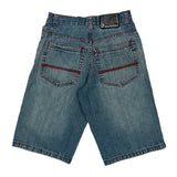 Southpole Baggy Denim Shorts - 30W 13L Blue Denim