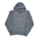 Carhartt Hoodie - XL Gray Cotton Blend