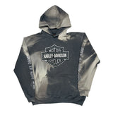 Tucson, Az Harley Davidson Graphic Hoodie - Large Gray Cotton Blend