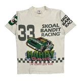 Skoal Bandit Racing Delta Nascar T-Shirt - Medium White Cotton