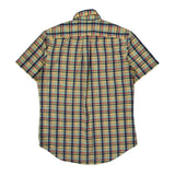 Ralph Lauren Checked Short Sleeve Shirt - Small Multicoloured Cotton