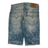 True Religion Denim Shorts - 31W 11L Light Wash Denim