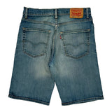 569 Levis Denim Shorts - 33W 11L Blue Cotton