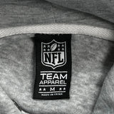 Chicago Bears Nfl Football Hoodie - Medium Gray Cotton Blend
