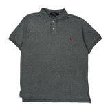 Polo By Ralph Lauren Polo Shirt - XL Grey Cotton