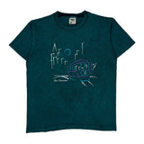 Tennessee River Single Stitch T-Shirt - Large Green Cotton