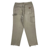 Unbranded Carpenter Pants - 34W 33L Beige Cotton