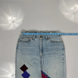 Levis Jeans - 30W 29L Multicoloured Denim