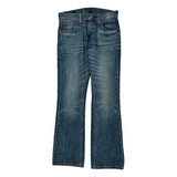 Levis 527 Boot Cut Jeans - 30W 31L Blue Cotton