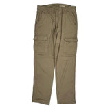 Wrangler Cargo Trousers - 32W 30L Khaki Cotton