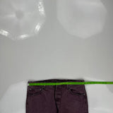 501 Levis Jeans - 36W 27L Purple Denim
