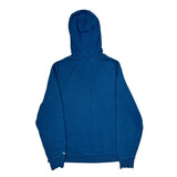 Carhartt Hoodie - Large Blue Cotton Blend