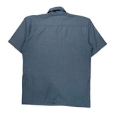 Dickies Short Sleeve Shirt - Medium Blue Cotton Blend