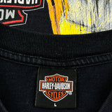Sturgis Black Hills Rally Harley Davidson Graphic T-Shirt - Large Black Cotton