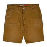 Dickies Carpenter Shorts - 38W 11L Brown Cotton Blend