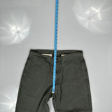 Polo By Ralph Lauren Trousers - 32W 30L Grey Cotton