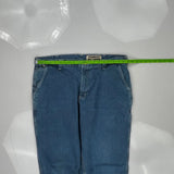 Carhartt Carpenter Trousers - 38W 34L Blue Cotton