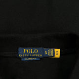 Polo By Ralph Lauren Long Sleeve Polo Shirt - XL Black Cotton