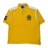 Tommy Hilfiger Polo Shirt - XL Yellow Cotton