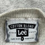 Made In USA University Of Maine Lee College Sweatshirt - XL Grey Cotton Blend