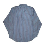 Ralph Lauren Striped Shirt - XL Blue Cotton