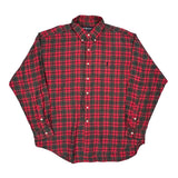 Blake Ralph Lauren Checked Shirt - XL Red Cotton