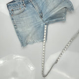 Levis Slim Fit Denim Shorts - 36W 9L Light Wash Cotton