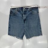 Levis Denim Shorts - 33W 10L Blue Cotton