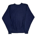 1990'S Blank Made In USA Soffe Sweatshirt - XL Navy Cotton Blend