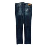 Guess Studded Jeans - 32W US 6 Blue Cotton
