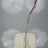 Armani Exchange Cargo Cargo Trousers - 34W 31L Cream Cotton