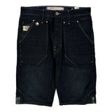 G-Star Denim Shorts - 33W 11L Black Denim