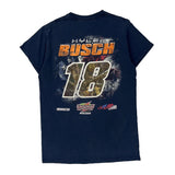 Kyle Busch Nascar T-Shirt - Small Blue Cotton