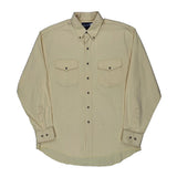 Wrangler Shirt - Large Yellow Cotton