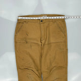 Carhartt Carpenter Trousers - 36W 33L Brown Cotton