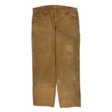Dickies Carpenter Trousers - 37W 32L Brown Cotton