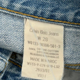 Calvin Klein Jeans - 26W UK 6 Light Wash Cotton