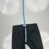 501 Levis Jeans - 32W 26L Grey Denim