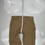 Carhartt Carpenter Pants - No Sizew 34L Brown Cotton