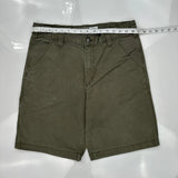Carhartt Carpenter Shorts - 34W 9L Green Cotton
