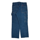 Wrangler Carpenter Jeans - 32W 34L Blue Cotton