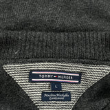Tommy Hilfiger Zip Up - Large Gray Cotton